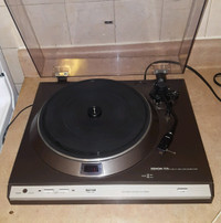 DENON DP-30L DIRECT DRIVE RECORD PLAYER  WITH AZDEN STYLUS