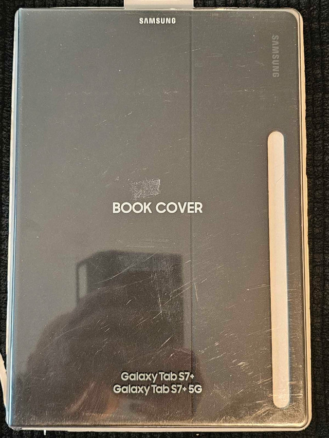 Samsung Galaxy Tab S7+ Book Cover in iPads & Tablets in Barrie