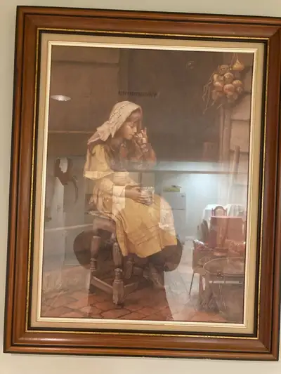 Framed Mother and Children Print, View more