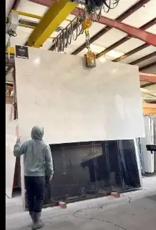 Calcutta Quartz Slabs for Sale | Installation Available, View more