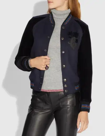 Coach Woman Varsity Jacket, View more