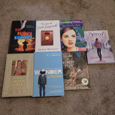 assorted young adult novels, View more