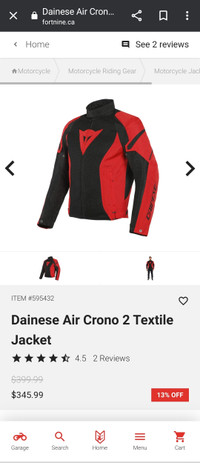 BRAND NEW DAINESE CHRONO AIR 2 JACKET WITH CE 2 PADS