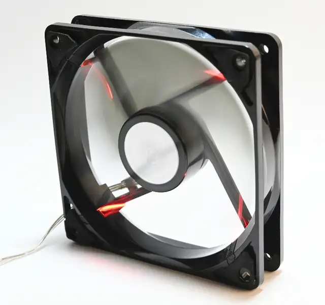 CoolerMaster 3-pin Red LED Silent Cooling PC Case Heat Fan 120mm in System Components in City of Toronto - Image 5