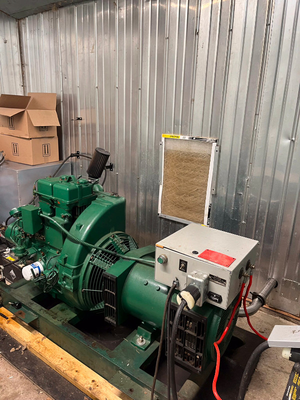Brush 8kva Electrical Generator diesel, single phase. 1970 in Other in Sault Ste. Marie