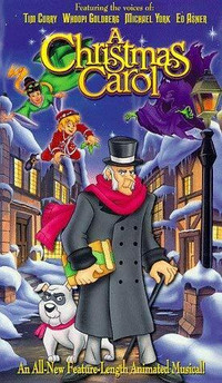 Christmas Carol-Animated/Tim Curry VHS tape + bonus vhs -$5 lot