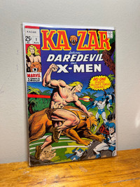 Ka-Zar #1 4.0 VG Marvel 1970 Daredevil X-Men