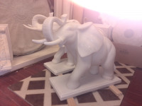 solid marble hand carved animals figurine