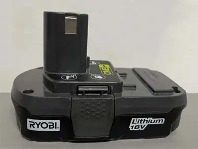 Ryobi 18v battery, View more
