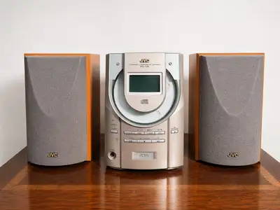 JVC Stereo System with Speakers – FS-V5, View more