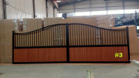 Country/Ranch Style Aluminum Driveway Gates upto 50' Feet Wide!!