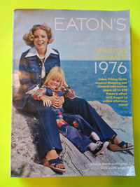 VINTAGE 1976 EATON'S SPRING AND SUMMER CATALOGUE