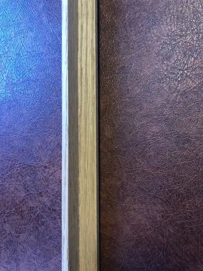 Solid cedar Moulding trim (outside corner)...11/16 x 11/16"....selling off at $.50 per foot....diffe...