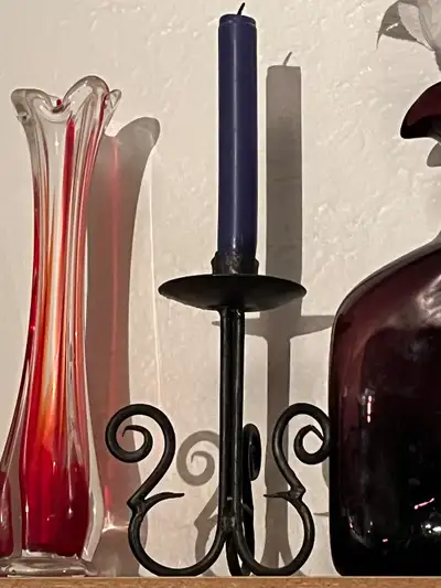 chandelier sur pied, métal noir, H2P, négociable, View more