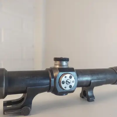 RUSSIAN SNIPER SCOPE PEM 1939, a true original from the era of World War II. Included with the scope...
