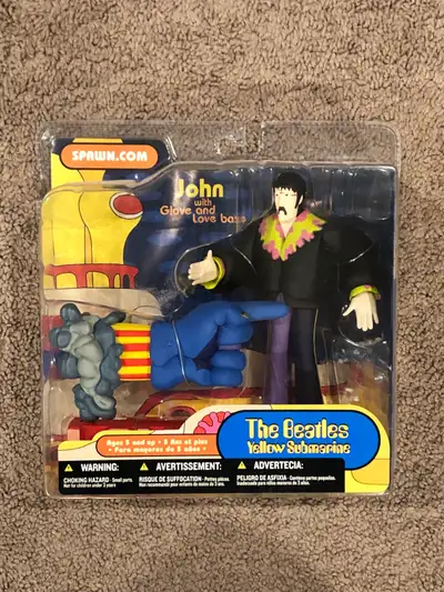 McFarlane Toys The Beatles Yellow Submarine John (Sealed), View more