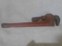 RIGID 14 INCH STEEL PIPE WRENCH. 2 (two) AVAILABLE.