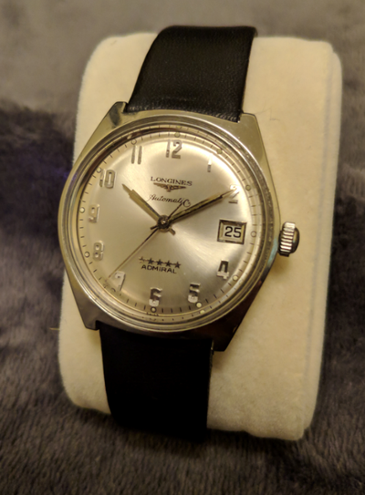 Longines 5 Star Admiral vintage watch, View more