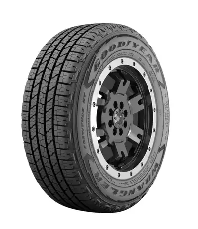 A set of used Goodyear Wranglers Fortitude Tires 6/32nd tread remaining Tires are located in Allisto...