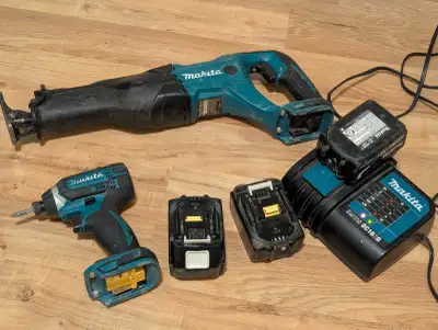 Makita Impact Driver and Reciprocating Saw, View more
