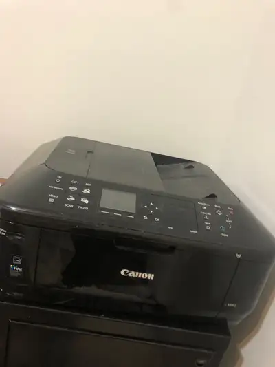 Black canon printer moving sale Moving sale