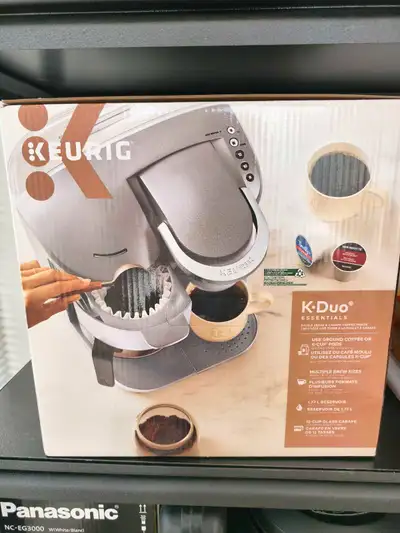 Brand new K.Duo Essential Coffee Machine, View more