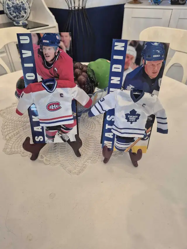 leafs and Canadians mini jerseys 20$each  in Arts & Collectibles in Calgary - Image 2