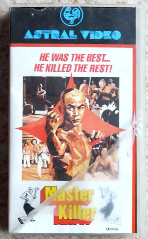 MASTER KILLER Kung-Fu VHS ENGLISH former rental video tape NTSC in CDs, DVDs & Blu-ray in City of Montréal - Image 2