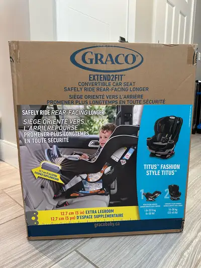 Graco Extend2Fit Convertible Car Seat (BRAND NEW), View more