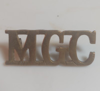 British WW1 Machine Gun Corp Shoulder Title