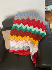 Blankets used. One crochet, one checkered 
