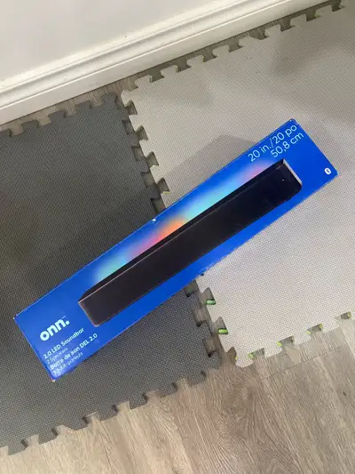 Onn 2.0 LED soundbar , View more
