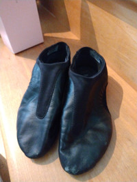 Bloch black leather jazz shoes 7.5
