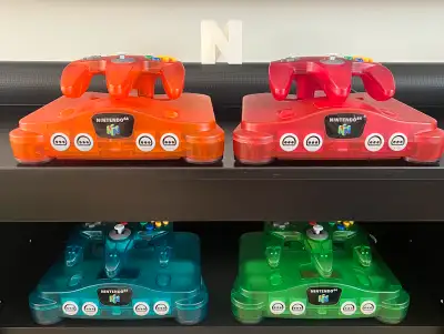 Nintendo 64 Colourful Consoles *READ*, View more