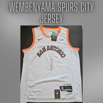 Victor Wembanyama San Antonio Spurs City Jersey Medium & Large, View more