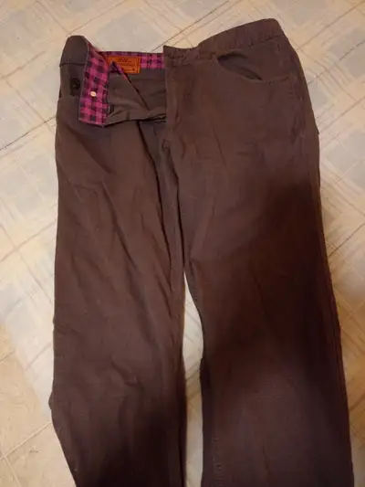 size 30 waiste/34 leg,JAZZ CLUB STYLE SLIM LEG PANTS,GOOD SHAPE!, View more