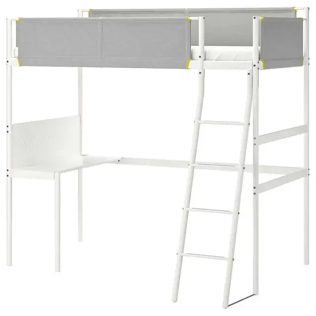 lit mezzanine avec bureau  in Beds & Mattresses in City of Montréal - Image 4