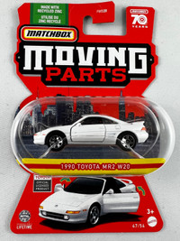 Matchbox Toyota mr2 moving parts