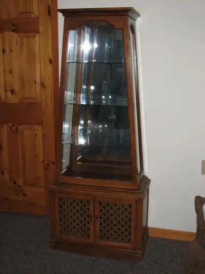 RARE Style Antique Curio Cabinet, View more
