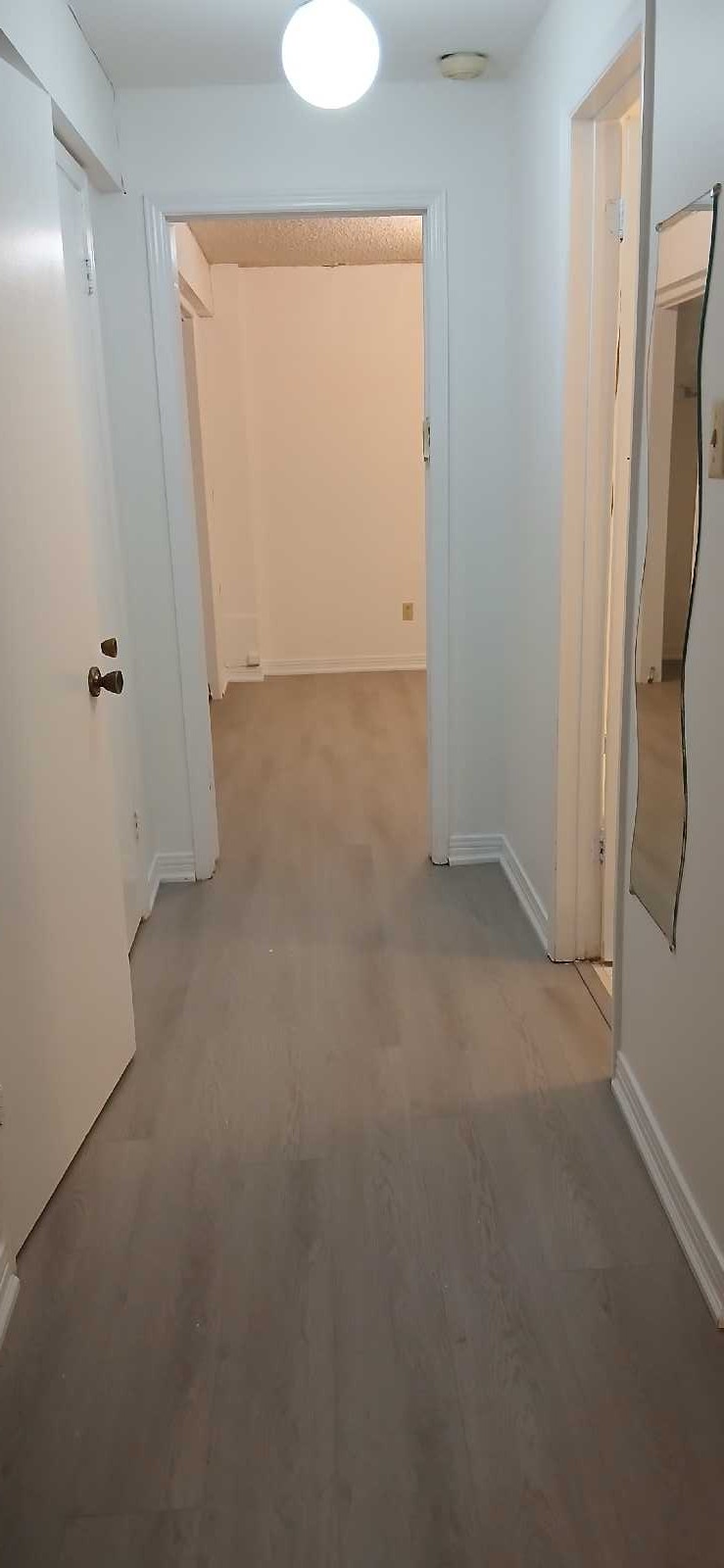 one bedroom, freshly painted snd new floor. spacious and bright 5