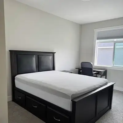 Fully furnished large and bright room with a private bathroom available now. You will be living two...
