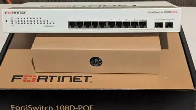 Fortinet FortiSwitch 108D-POE (FS-108D-PoE), View more