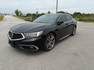 Selling 2019 Acura TLX Automatic V6 SH-AWD Elite pkg Runs well 2 keys no accidents! New all season m...