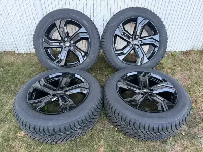 J’ai un set de 4 tire d’hiver 225 60 r 18 Nokian hakkapellitta 10 suv extra load avec mags replica r...