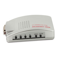 VGA to TV AV Composite RCA S-Video Converter Box