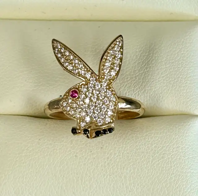 10K Playboy Bunny Ring63240706304515121
