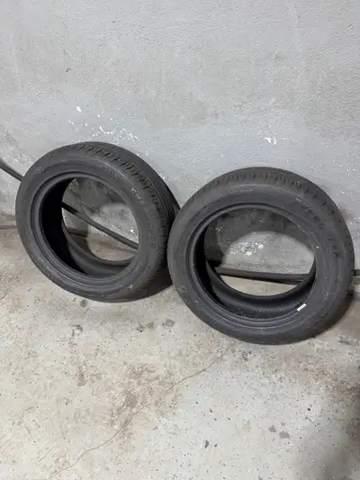2 Evergreen DynaComfort EH226 all season tires. Like new, only used for 1 season. DOT 4418 We sold o...