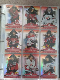2022 Tim Hortons Team Canada hockey cards - base set for sale.