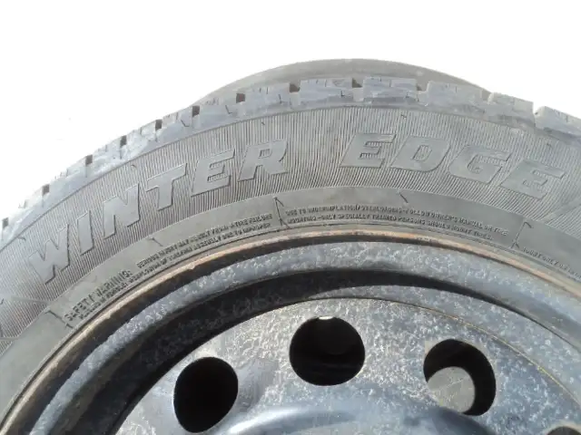 2 Motomaster Winter Tires with Rims for BMW 205/55/16 (5X120 mm) in Auto Body Parts in Edmonton - Image 6