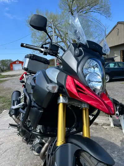 For Sale: 2016 Suzuki V-Strom 1000 – Adventure Ready – Only 8,200 km Asking: $7,900CAD Located near...